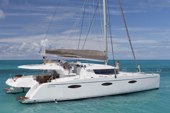 luxury catamaran for charter