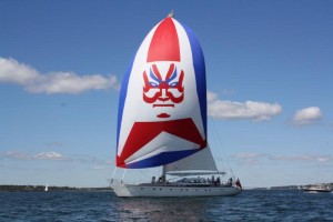 Azzura sails the Eastern Seaboard of the USA