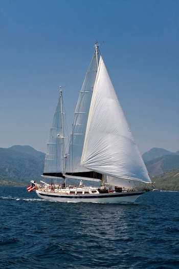 Lady Nathalie 72' Scorpio CT Ketch available for charter in Marmaris, Turkey