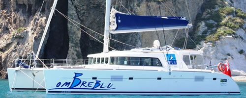 S/Y OMBRE BLU 51' Lagoon Catamaran, 2008 Sail Sicily Italy and her Aeolean Islands including Amalfi, Capri, and Naples