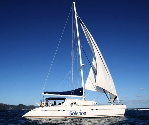 luxury catamaran for charter