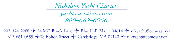 Nicholson Yacht Charters of Maine and Massachusetts (formerly of Antigua, West Indies)