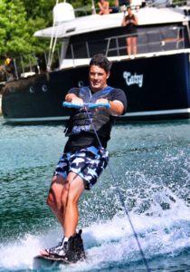 Catsy offers wakeboarding to guests