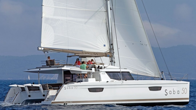 luxury catamaran for charter