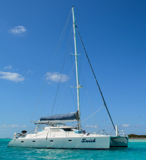 luxury catamaran for charter