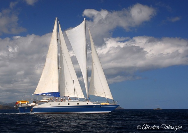 luxury catamaran for charter