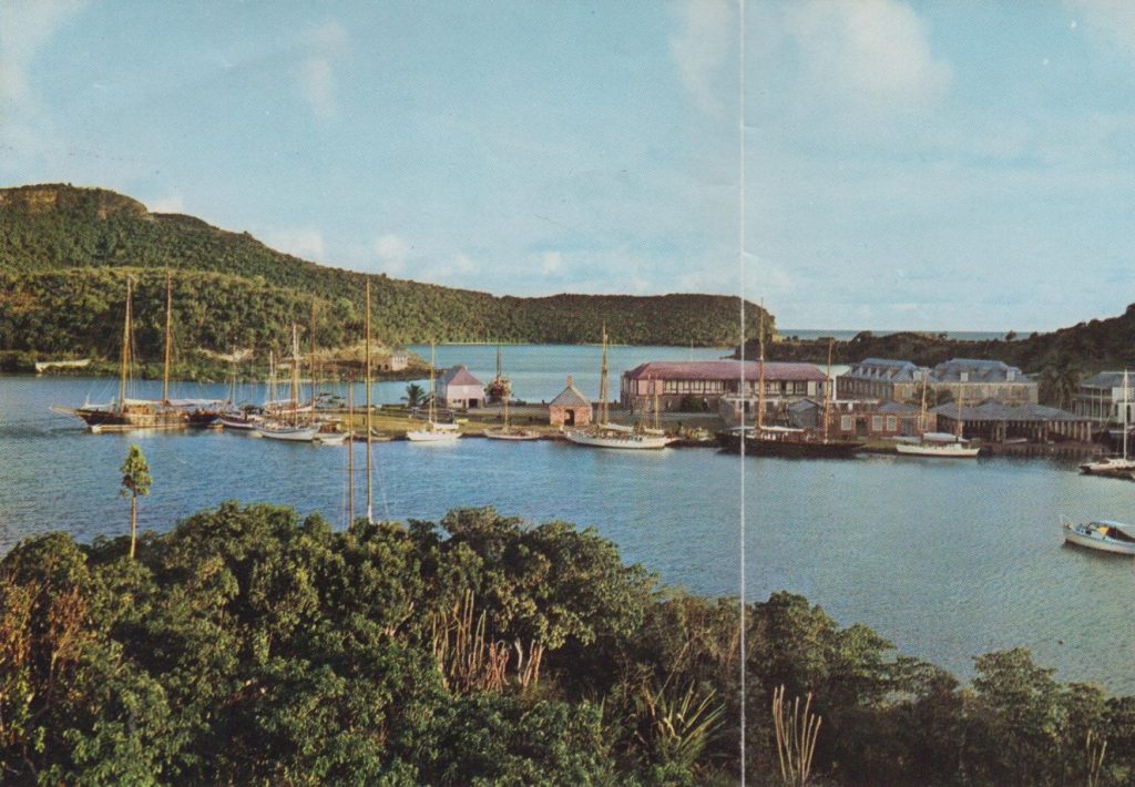 English Harbour, Antigua Then and Now