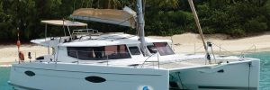 Dolphiin Splash 44' Fontaine Pajot Cat offering Super Yacht Service
