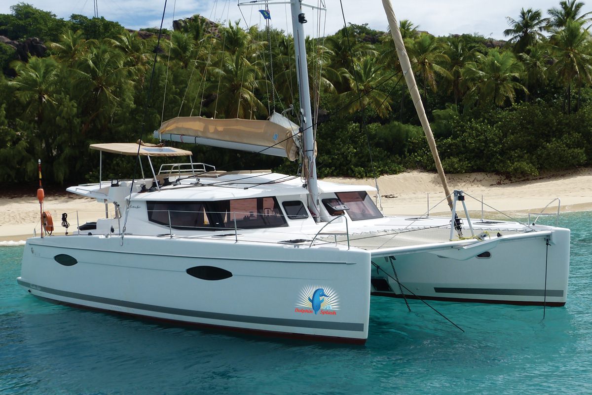 luxury catamaran for charter