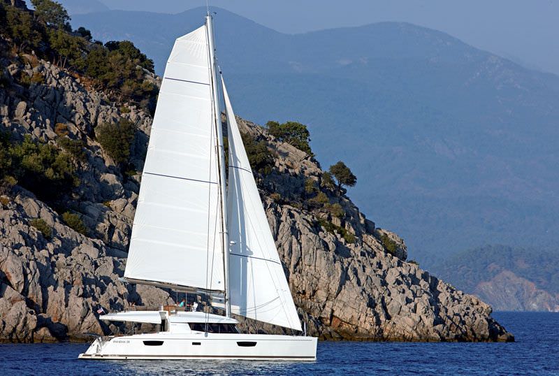 luxury catamaran for charter