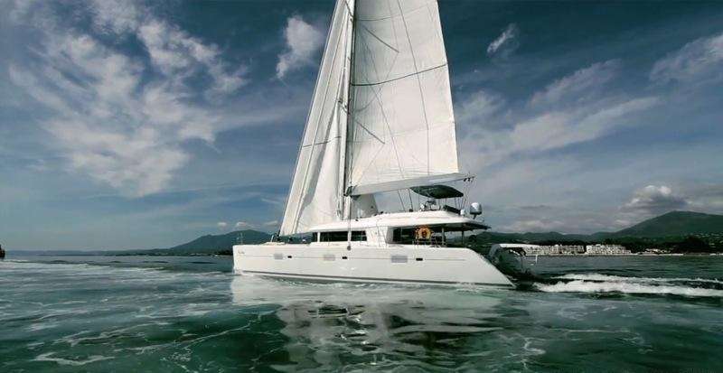 luxury catamaran for charter