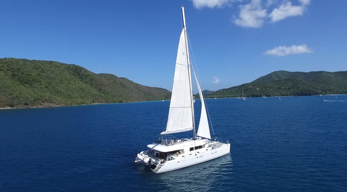 luxury catamaran for charter