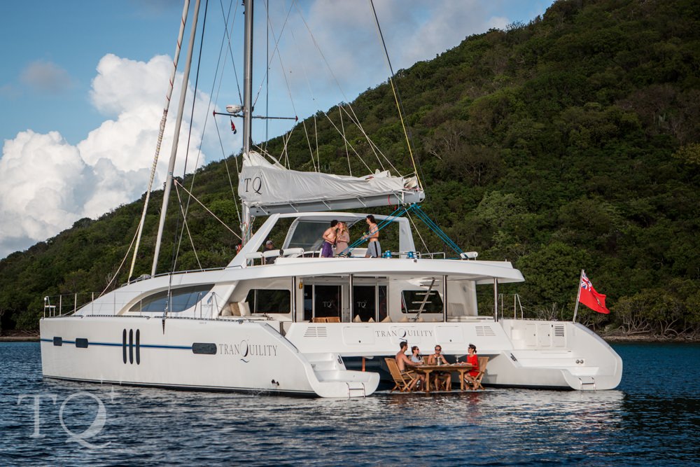 luxury catamaran for charter