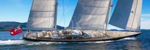 ASOLARE 153' Hodgdon ketch built in Maine for charter in Caribbean and Mediterranean