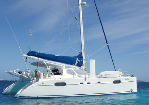 luxury catamaran for charter