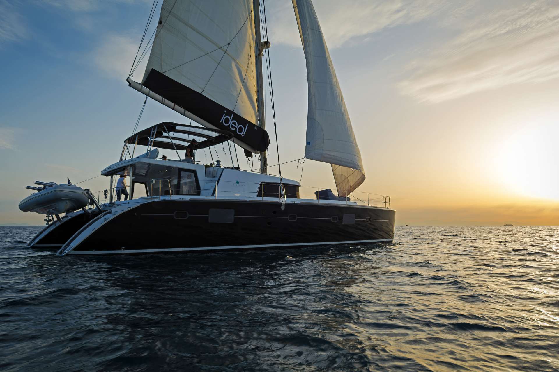 luxury catamaran for charter