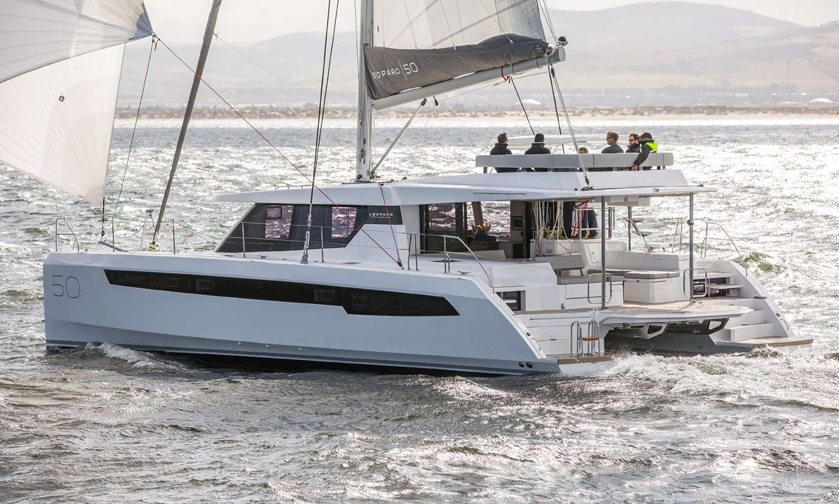 luxury catamaran for charter