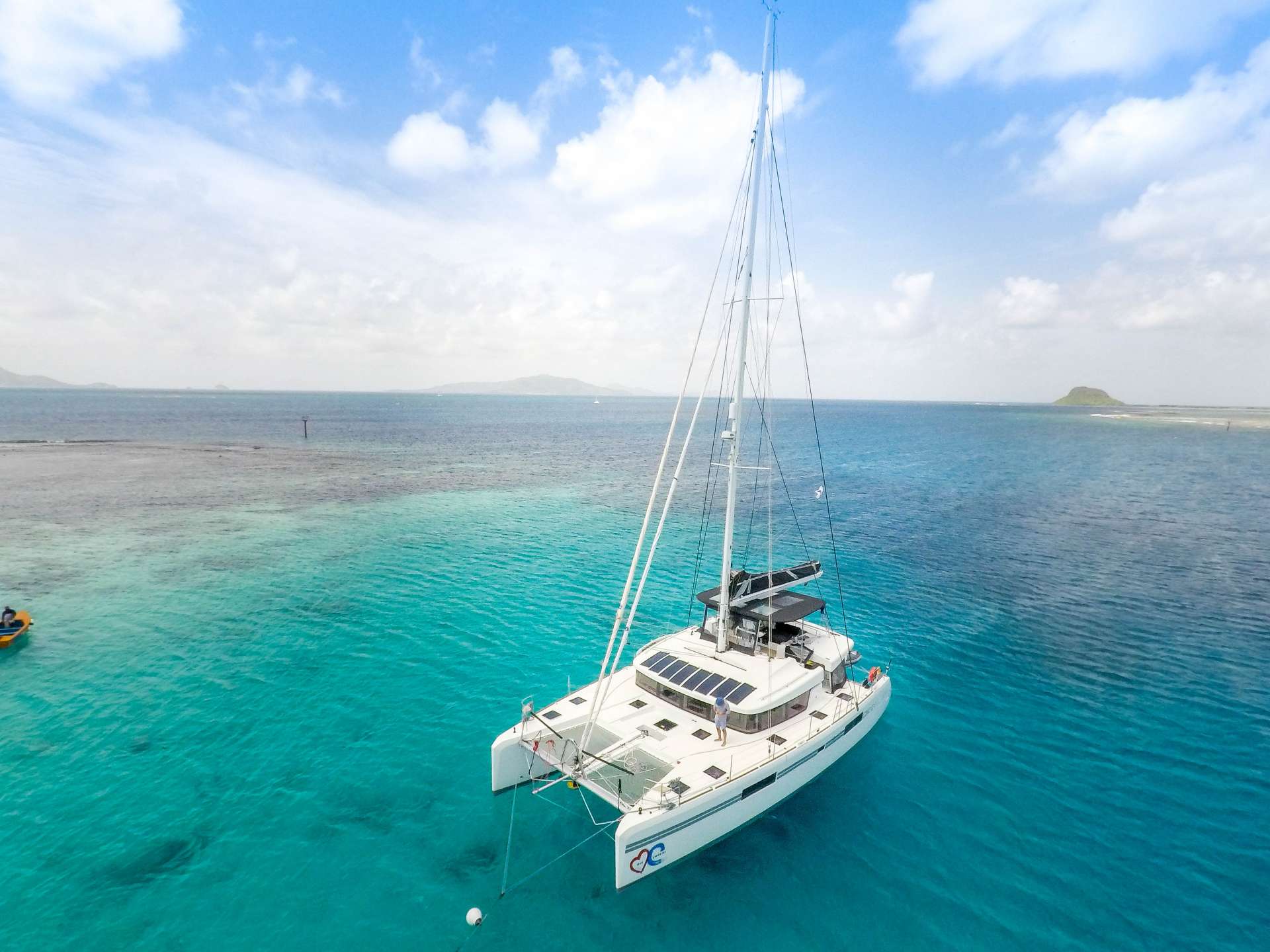 luxury catamaran for charter