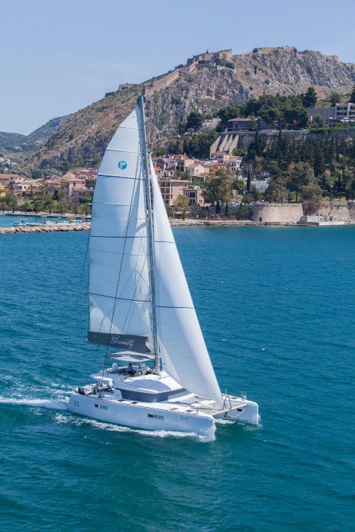 luxury catamaran for charter