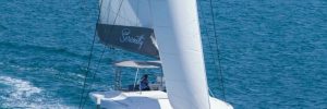 Serenity 52 for charter in the Ionian islands of Greece Corfu