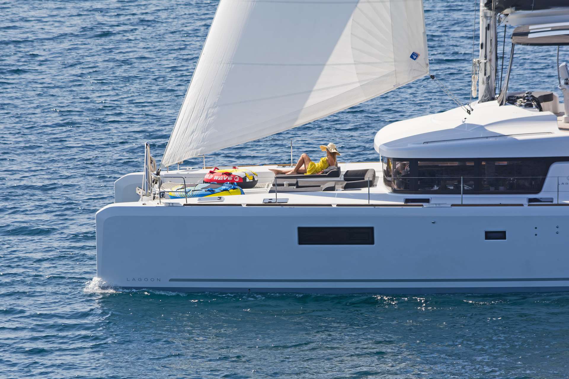 luxury catamaran for charter