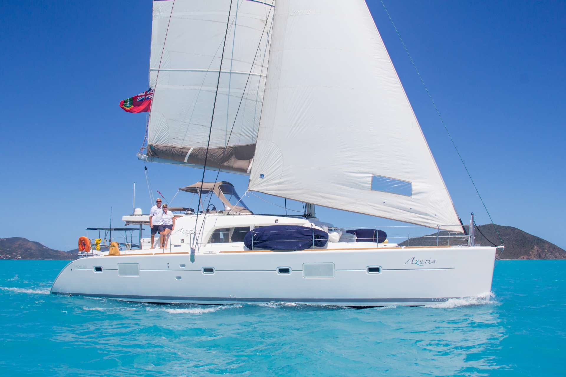 luxury catamaran for charter