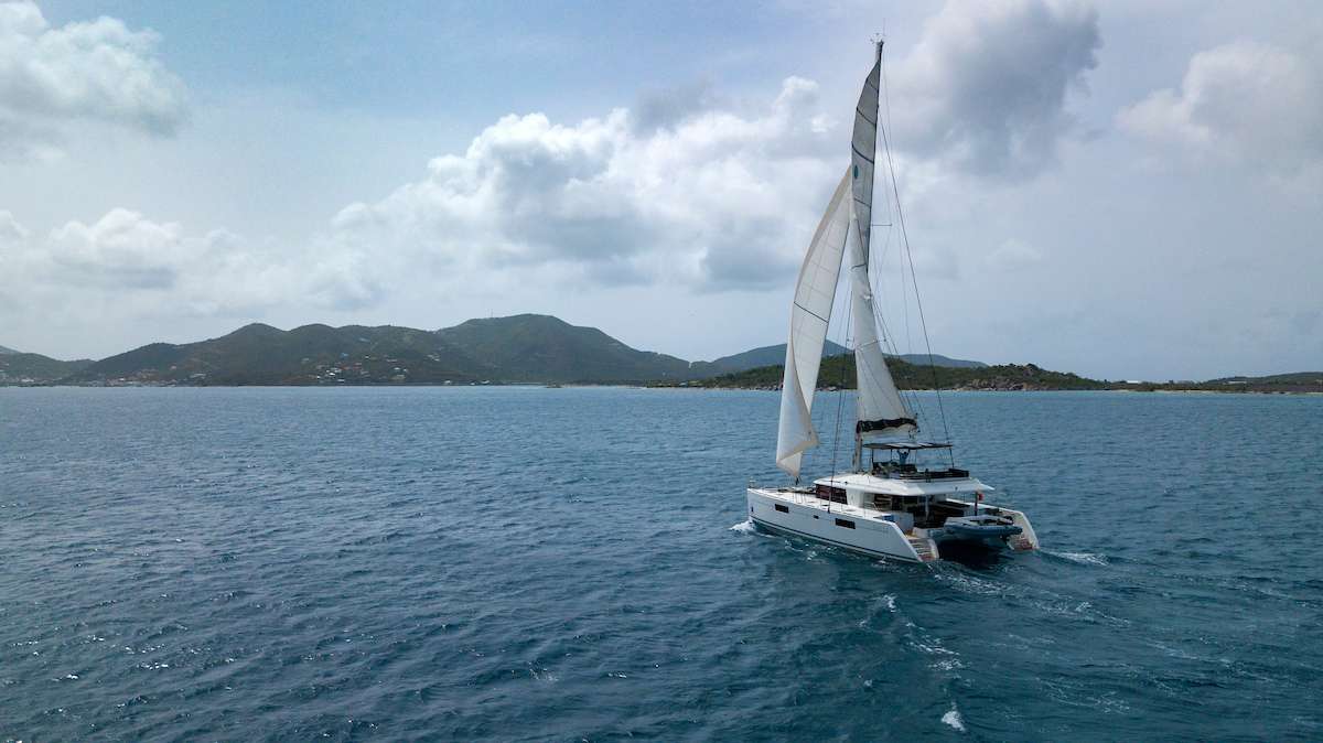 luxury catamaran for charter