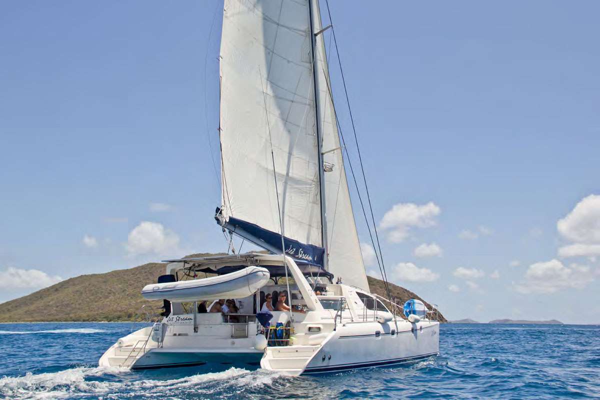 luxury catamaran for charter