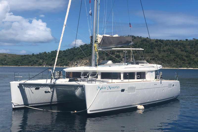 luxury catamaran for charter