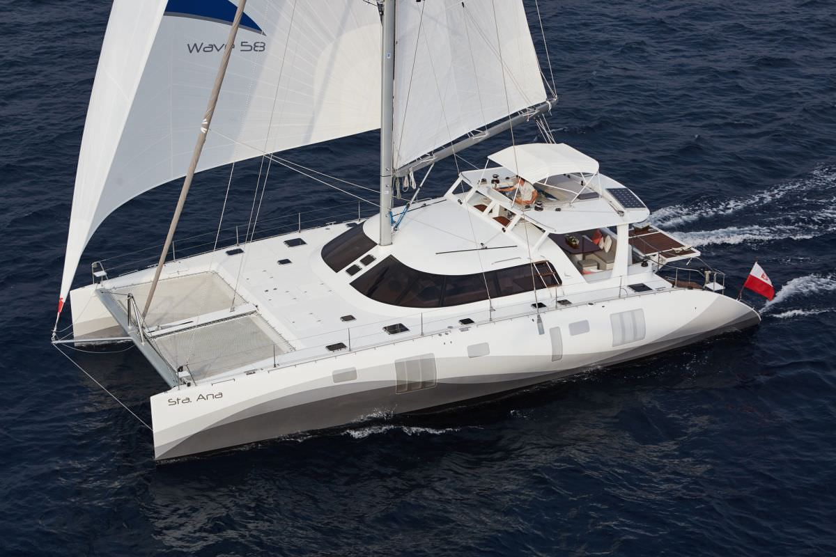 luxury catamaran for charter