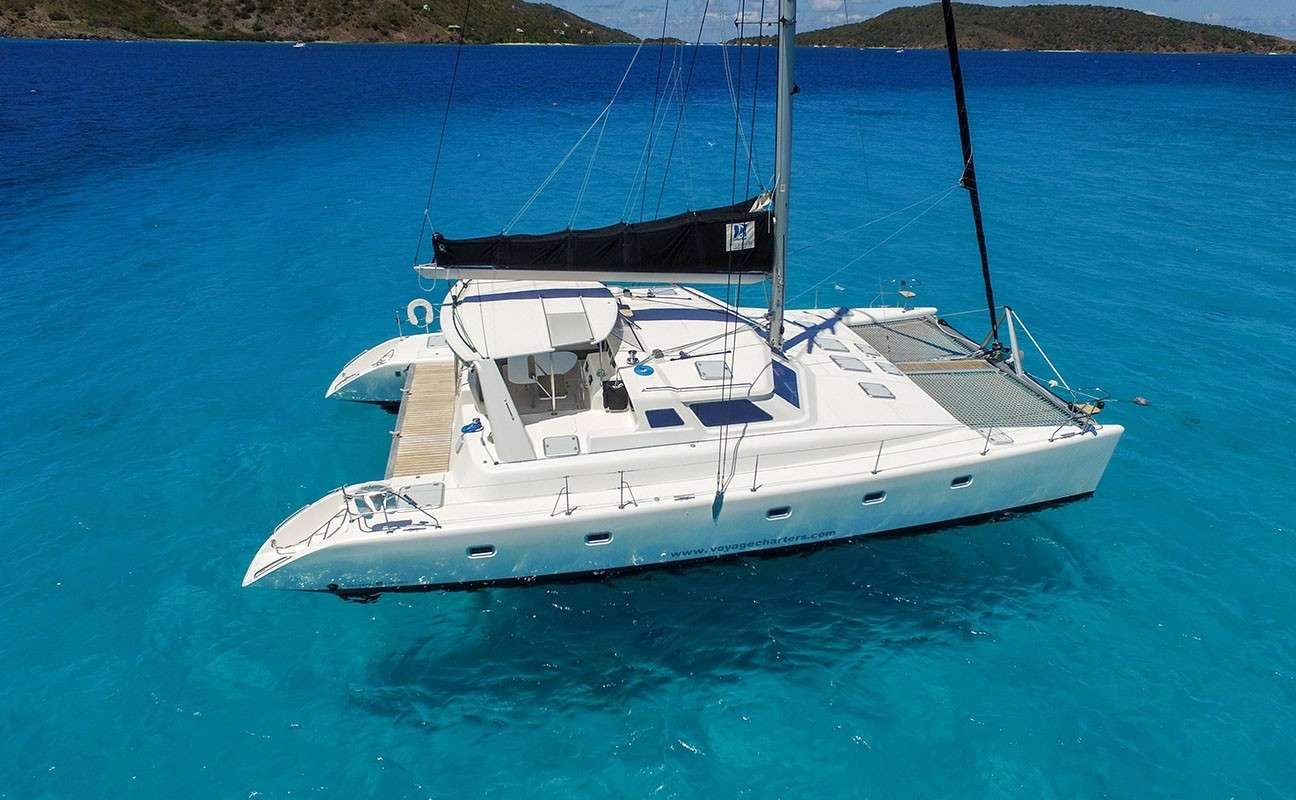 luxury catamaran for charter