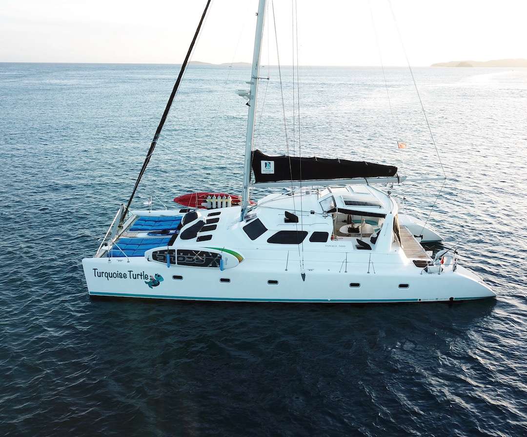 luxury catamaran for charter