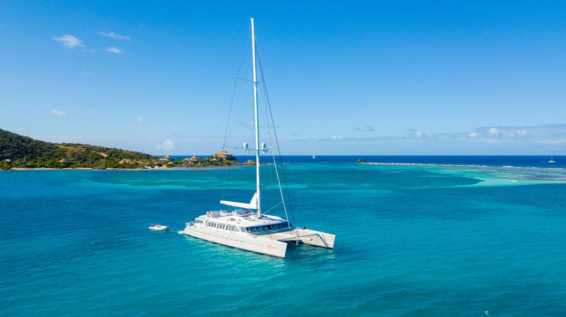 luxury catamaran for charter