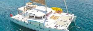 Better Days 51' Lagoon catamaran dive master BVI