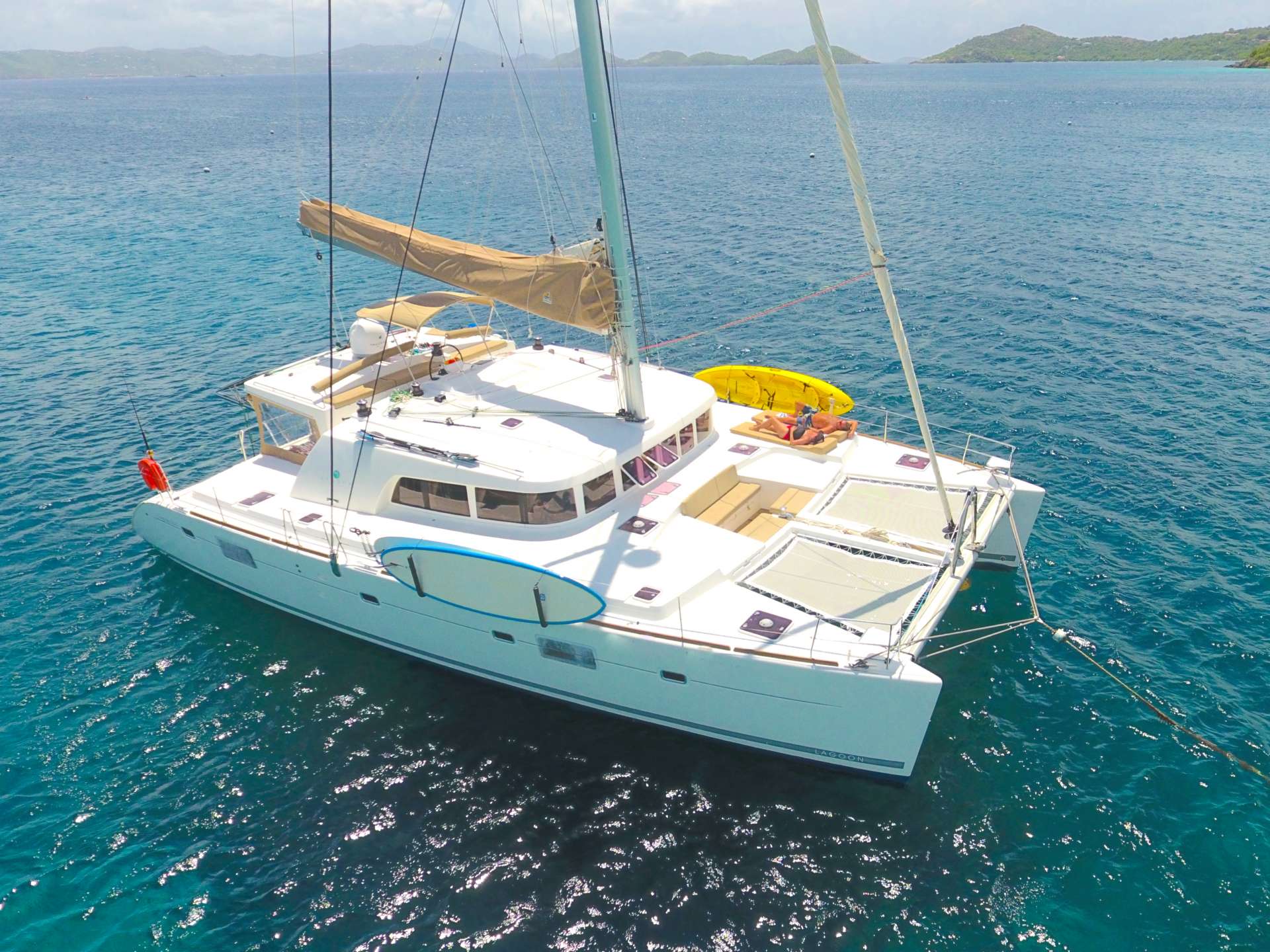 luxury catamaran for charter