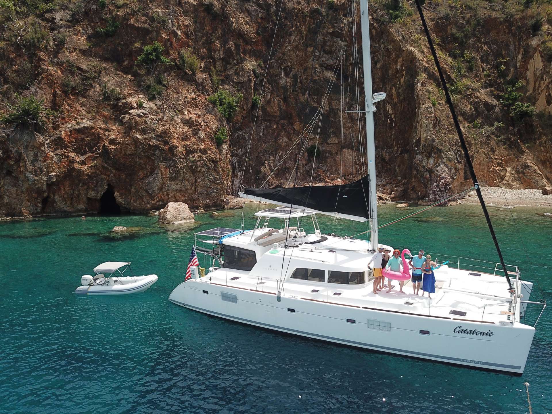 luxury catamaran for charter