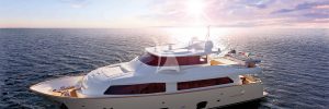Dana 86' motor yacht for charter in Greece