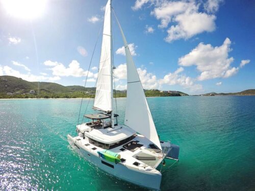 luxury catamaran for charter