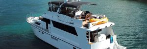 McGregor III 60' Jefferson motor yacht with scuba diving BVI