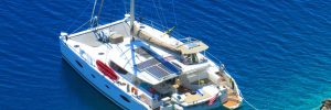 My Cherie Amour 48' Saline Fountain Pajot 2014 for charter from St. thomas
