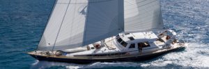 REE 115' Valdettaro (Italy) ketch, 1996/2011 tablescape competition