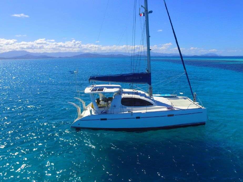 luxury catamaran for charter