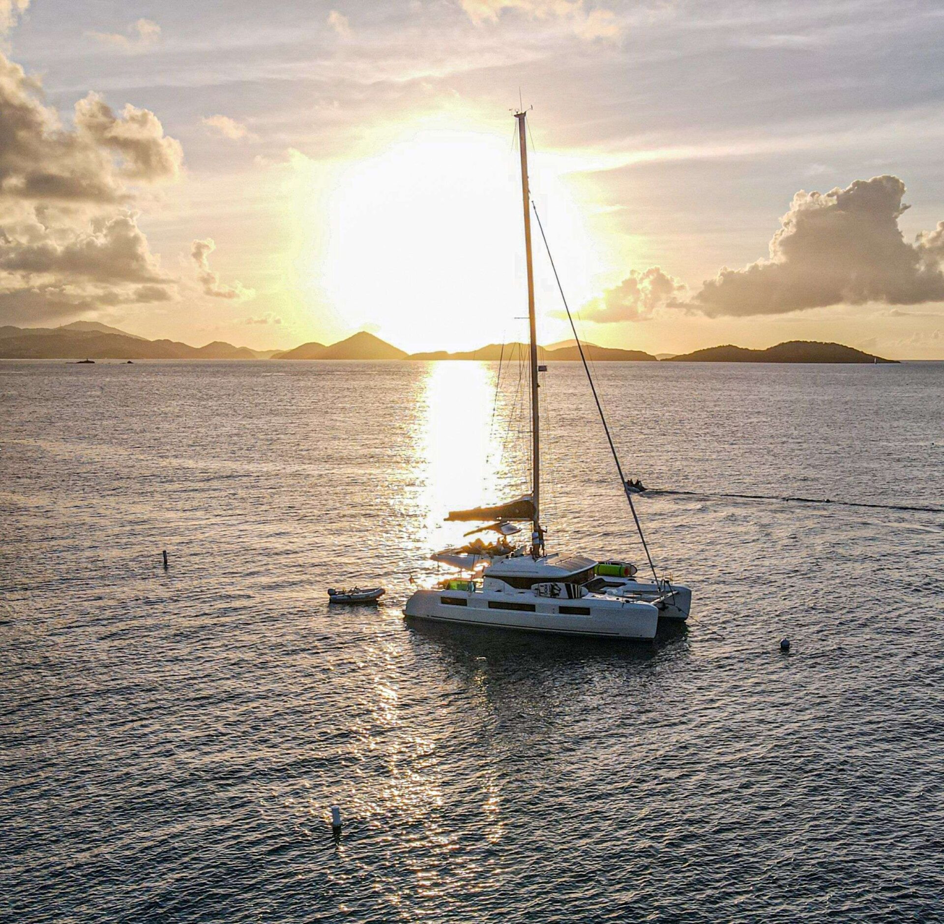 luxury catamaran for charter