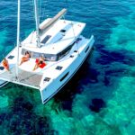 Catamaran Charter Sailing In Crystal Clear Water