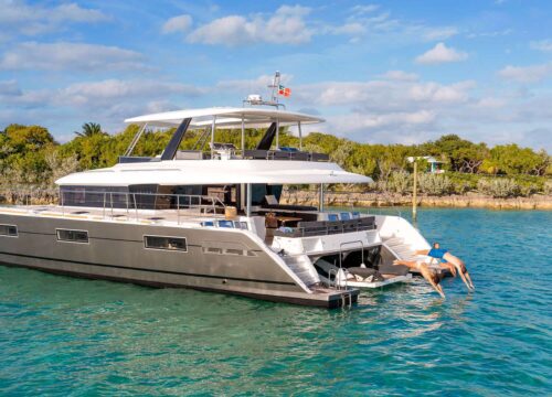 luxury catamaran for charter