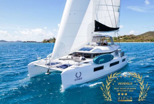 luxury catamaran for charter