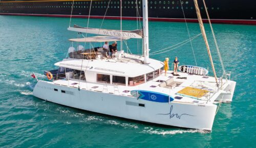 luxury catamaran for charter