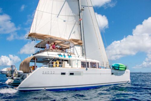 luxury catamaran for charter