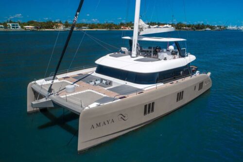 luxury catamaran for charter