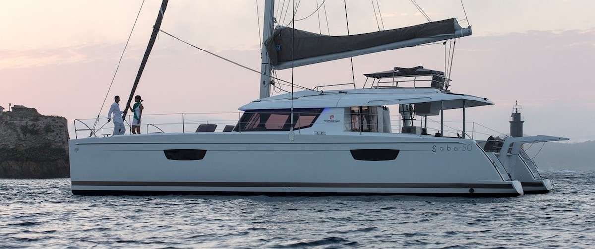 luxury catamaran for charter